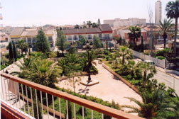  vue du balcon, 100 m de la plage